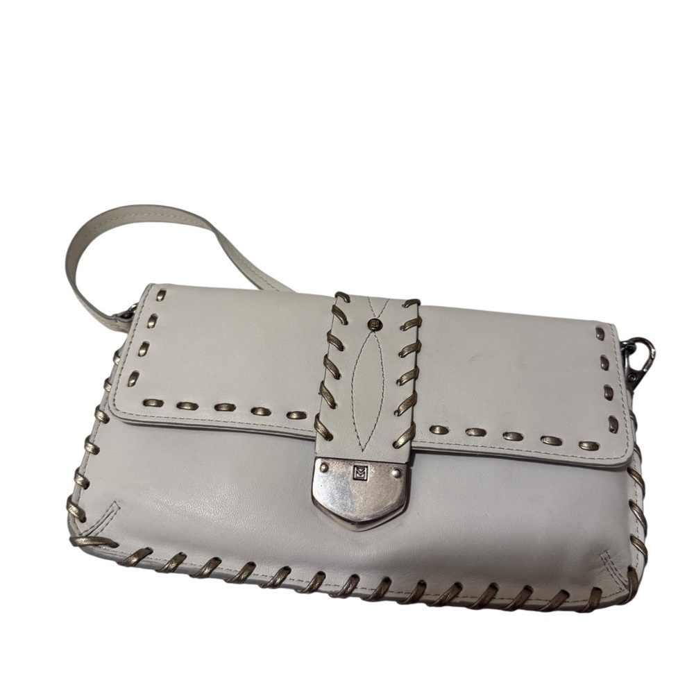 Micheal kors Stylish White Leather Women's Bag